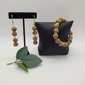 bracelet set with earrins